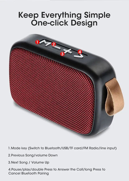 Portable Wireless Mini Speaker