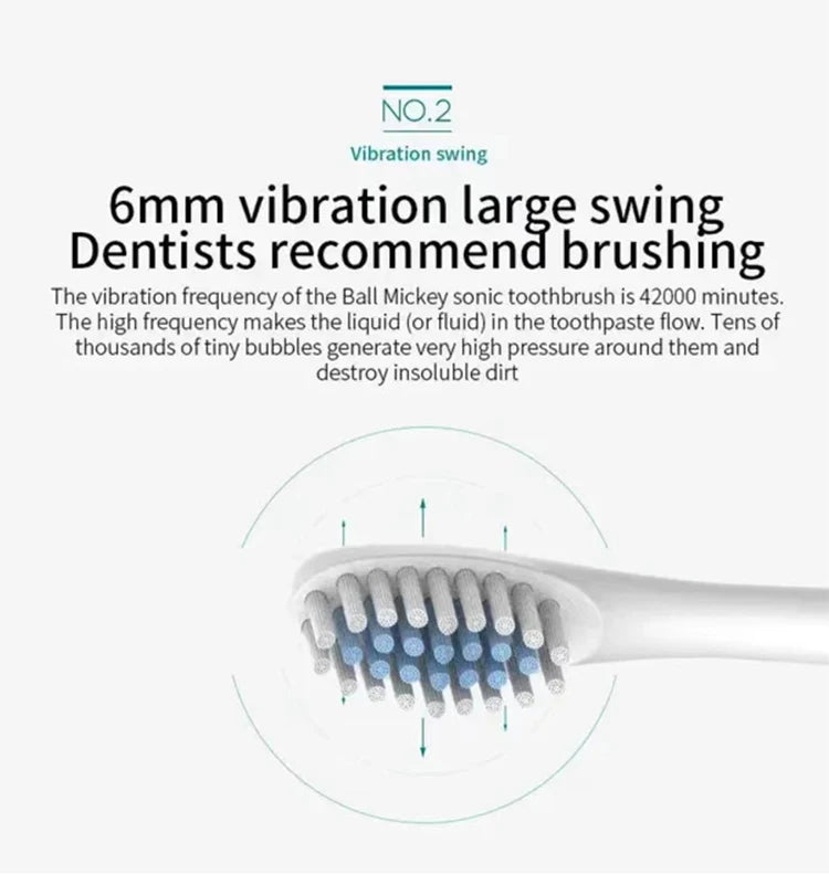 X3 Ultrasonic Smart Toothbrush