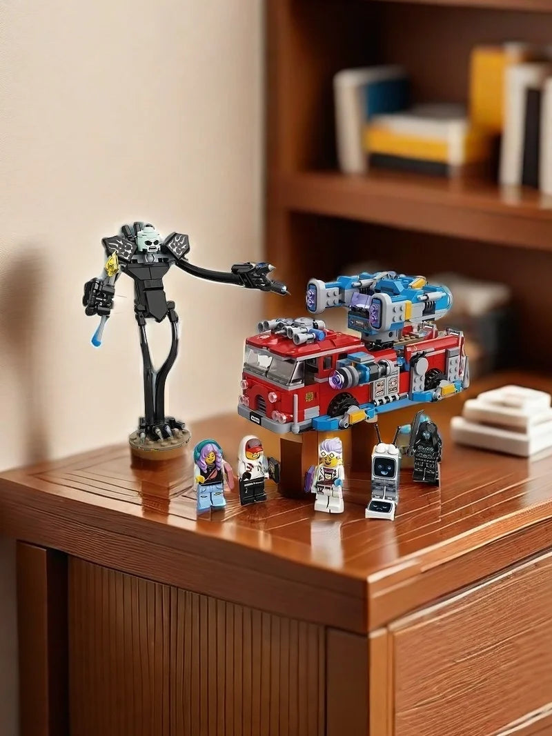 Lego Ghost Fire Truck 3000