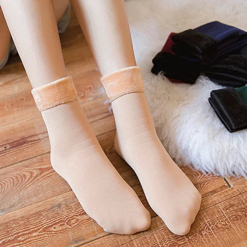 Thermal Fleece Winter Socks – Women’s