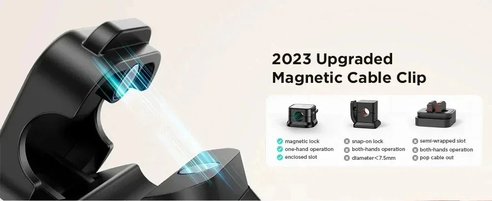 Magnetic Cable Organizer Clip