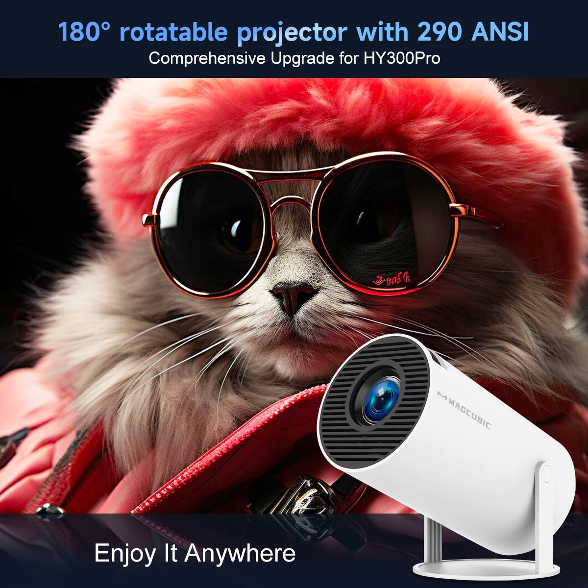 Magcubic HY300 Pro Mini Projector