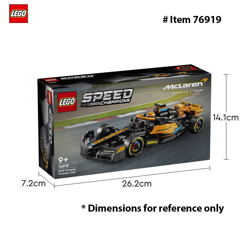 Lego McLaren 2023 Formula 1 Race Car