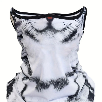 Cat Print Face & Neck Protector