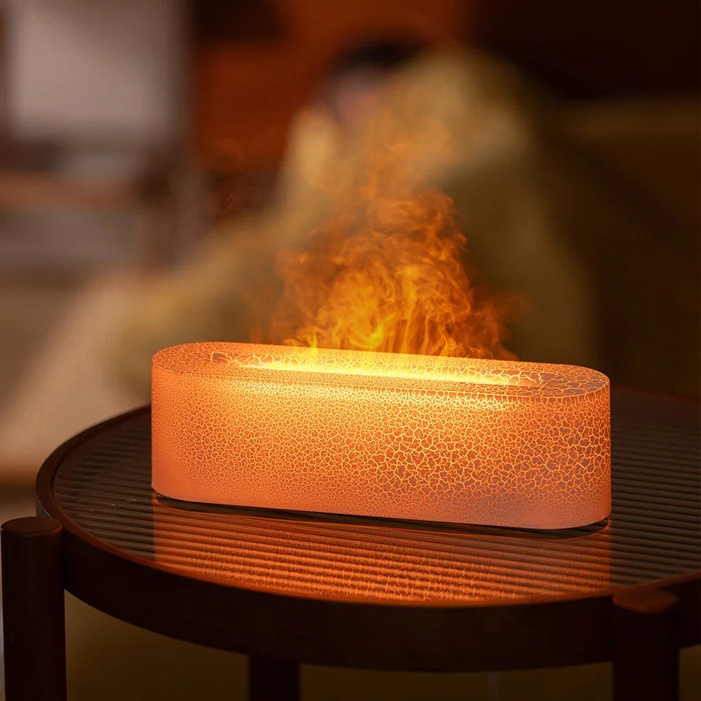 Flame-Style Ultrasonic Aroma Diffuser