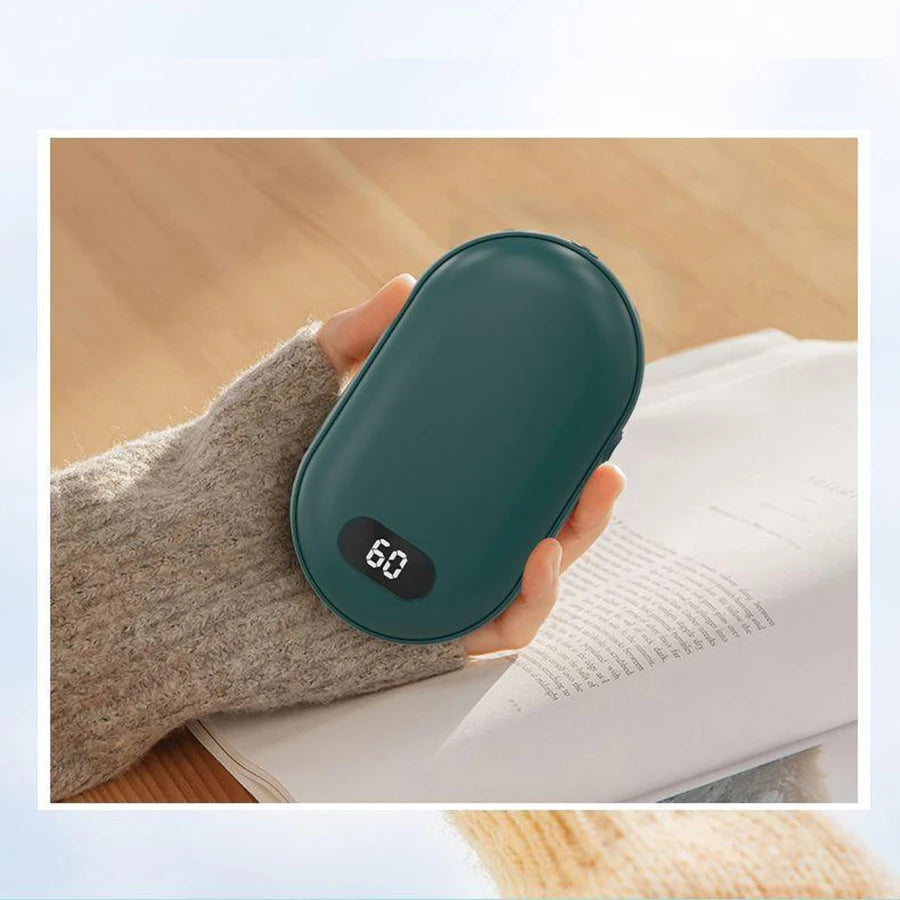 Rechargeable Double-Sided Pocket Hand Warmer