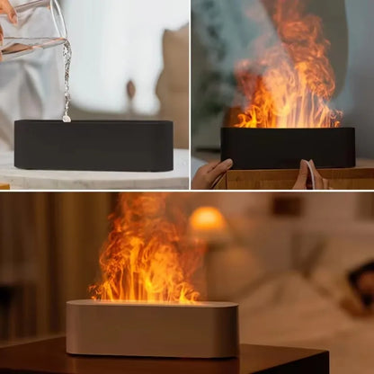 Flame-Style Ultrasonic Aroma Diffuser