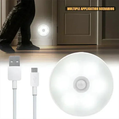 USB Rechargeable Motion Sensor Puck Lights