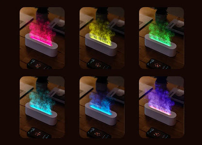 Flame-Style Ultrasonic Aroma Diffuser