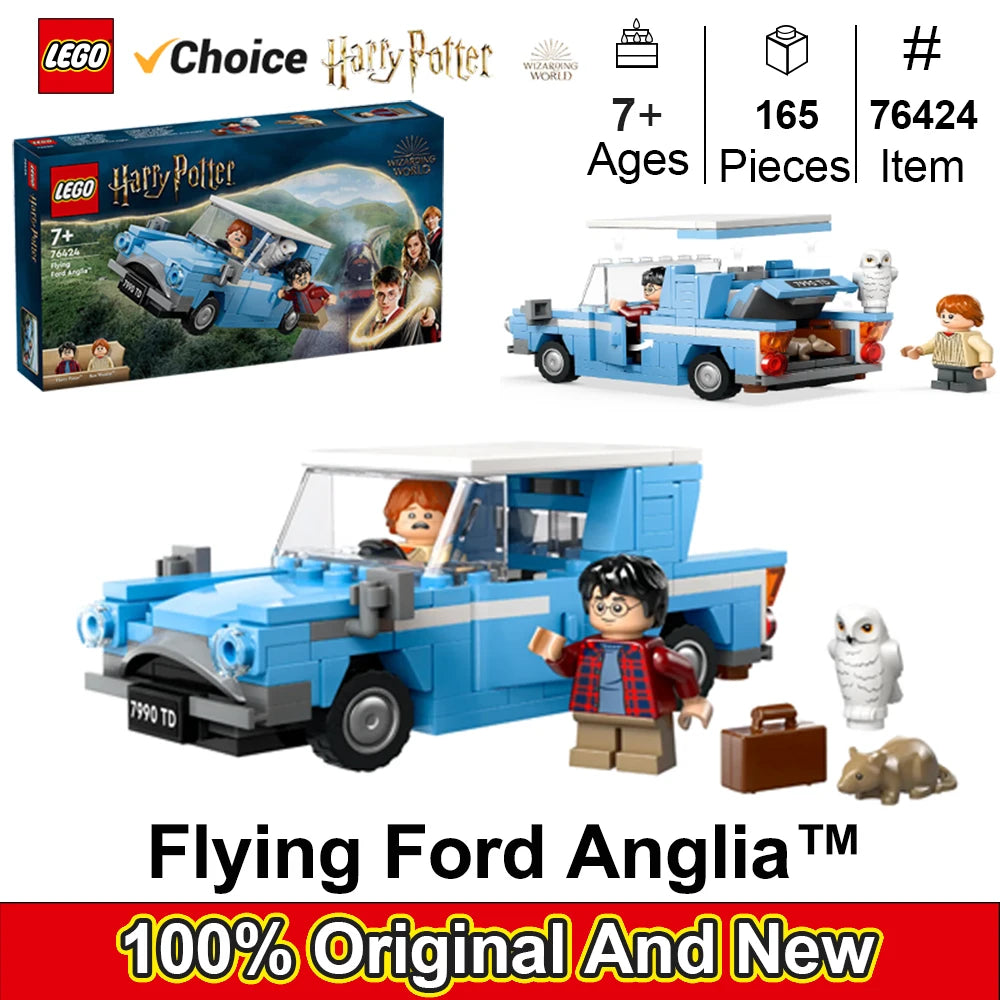 Lego Harry Potter Flying Ford Anglia Building Set