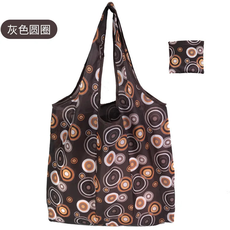 Foldable Reusable Shopping Tote Bag