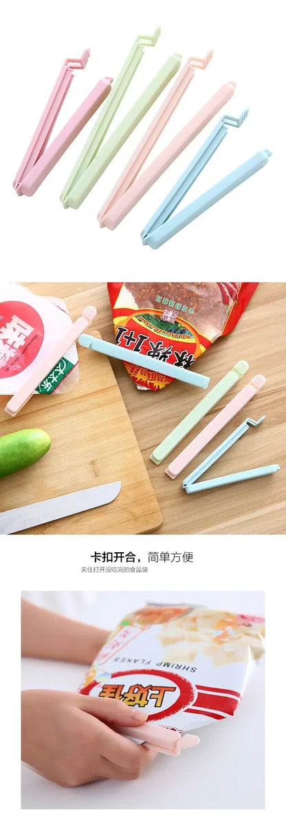 10-Piece Food Bag Clips Set