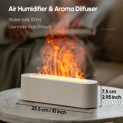 Flame-Style Ultrasonic Aroma Diffuser