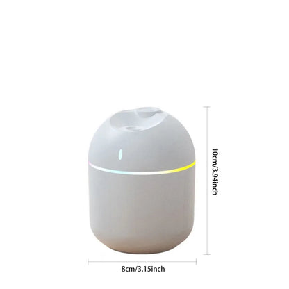 270ML USB Cool Mist Humidifier with LED Night Light