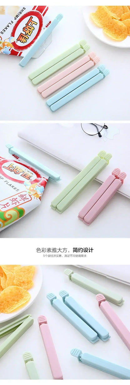 10-Piece Food Bag Clips Set