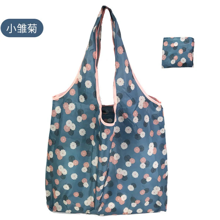 Foldable Reusable Shopping Tote Bag