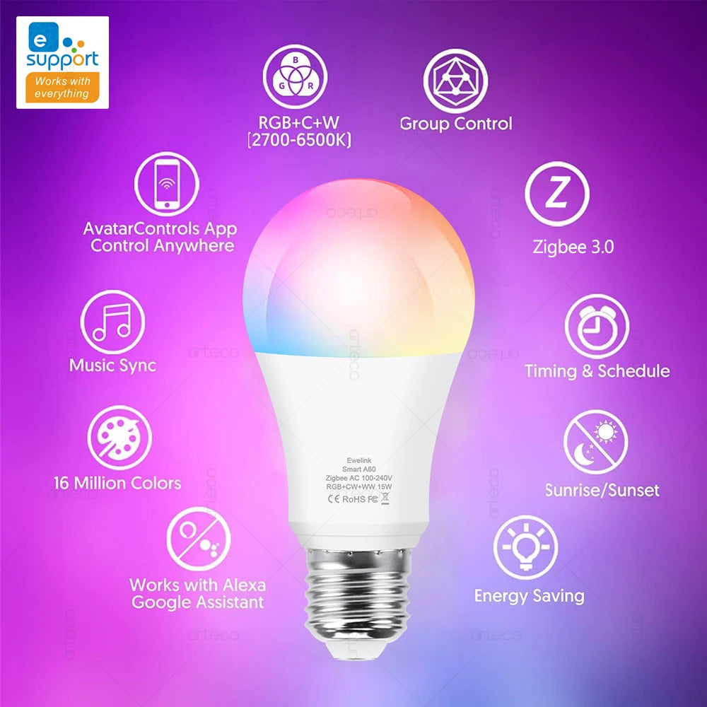LumaSync™ Zigbee Smart RGB Bulb