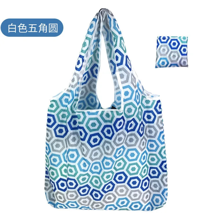 Foldable Reusable Shopping Tote Bag