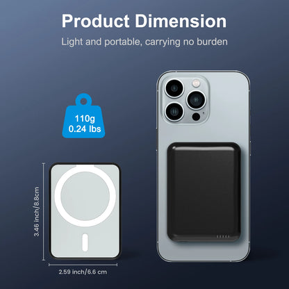 5000mAh Magnetic Wireless Power Bank