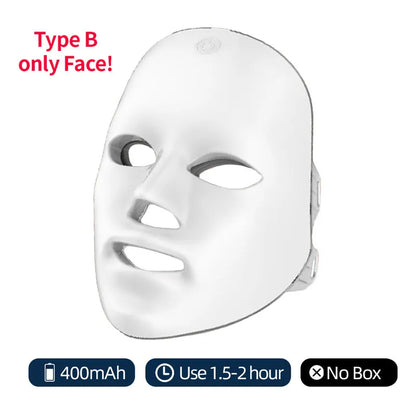7-Color LED Photon Facial Mask