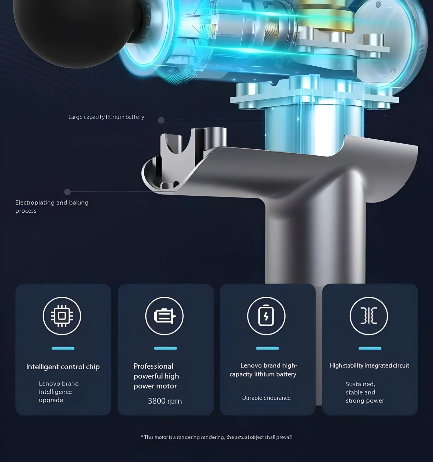 Lenovo Fascia Massage Gun