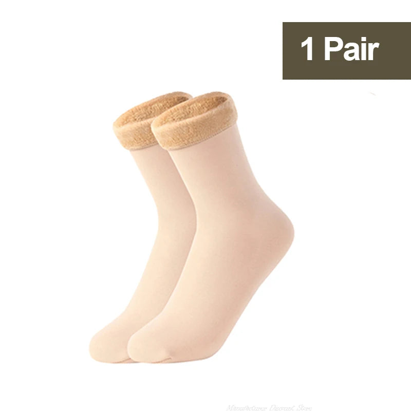 Thermal Fleece Winter Socks – Women’s
