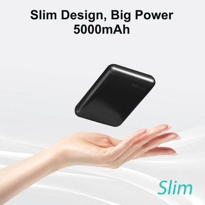 5000mAh Magnetic Wireless Power Bank