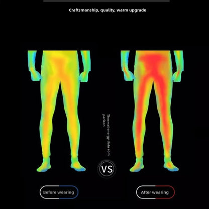Men’s Fleece Thermal Leggings – Warm Winter Fit
