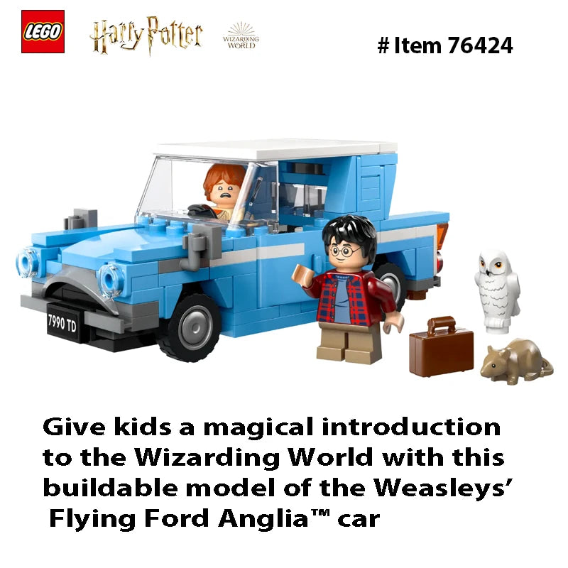 Lego Harry Potter Flying Ford Anglia Building Set