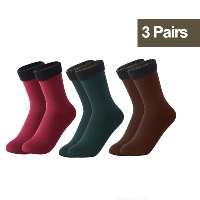 Thermal Fleece Winter Socks – Women’s