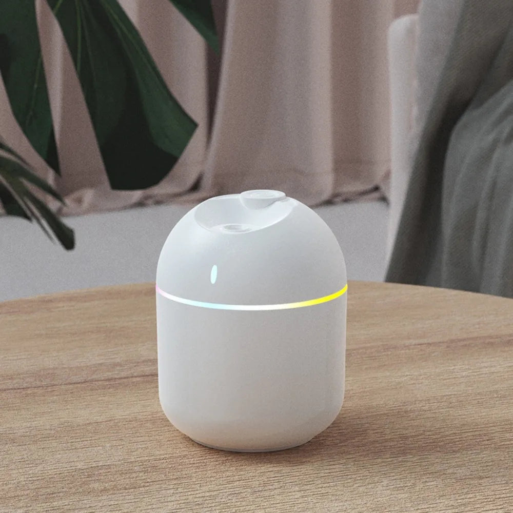 270ML USB Cool Mist Humidifier with LED Night Light
