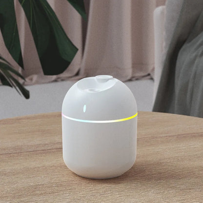 270ML USB Cool Mist Humidifier with LED Night Light